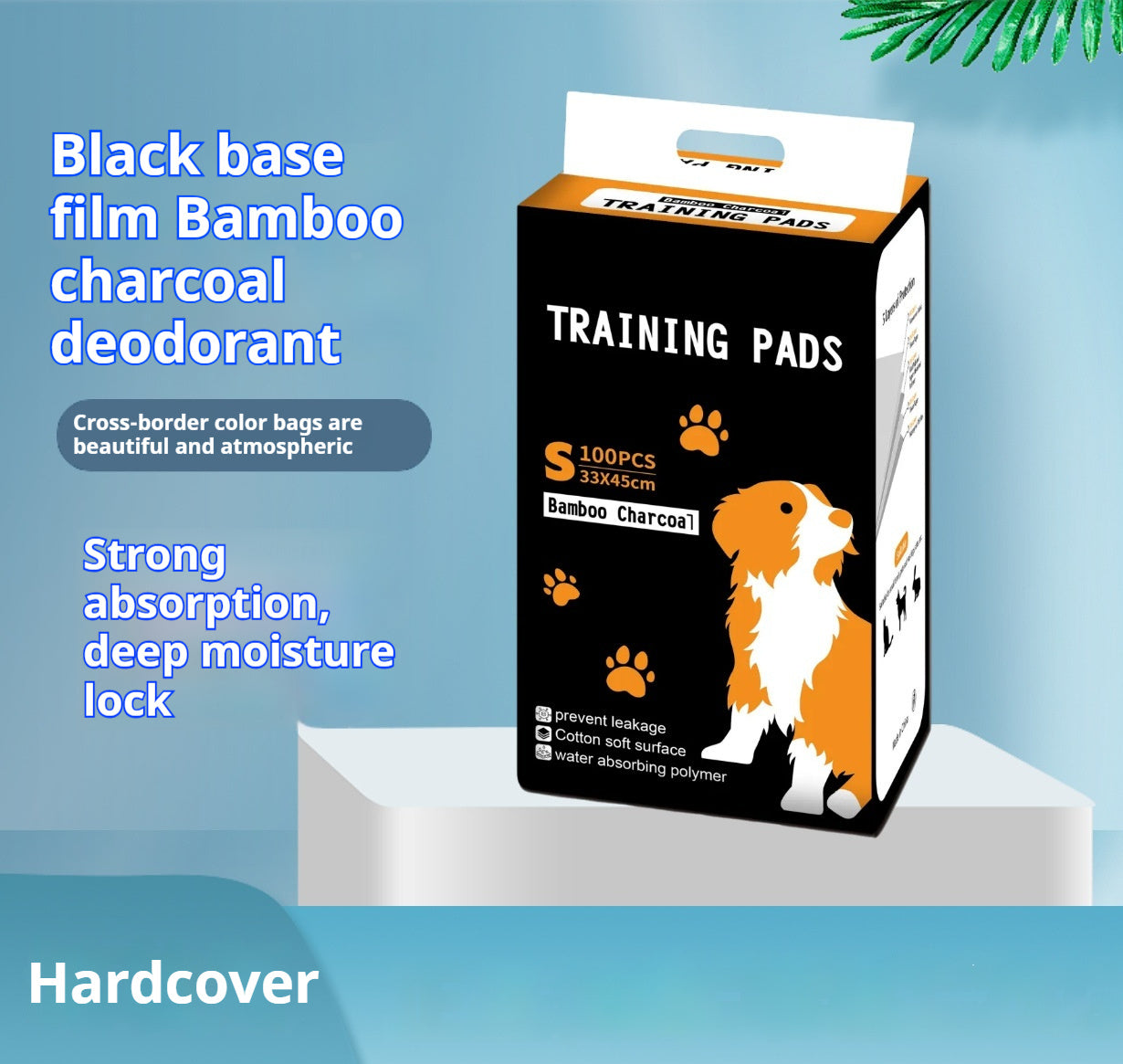 100 Pack Charcoal Puppy Training Pads