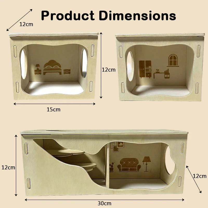 Burrow BnB ~ Cozy Multi-Chamber Watchbox