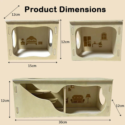 Burrow BnB ~ Cozy Multi-Chamber Watchbox