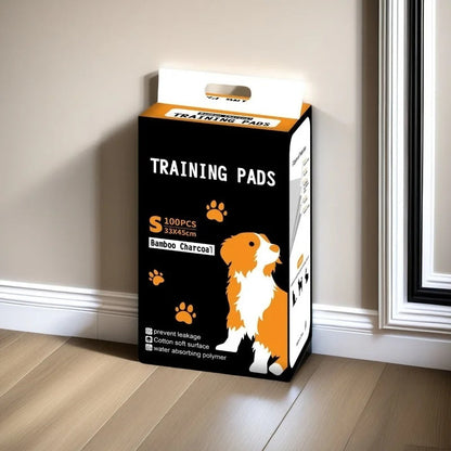 100 Pack Charcoal Puppy Training Pads