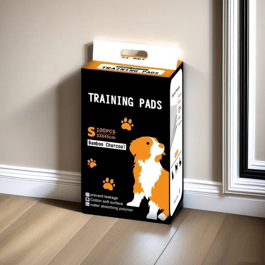 100 Pack Charcoal Puppy Training Pads
